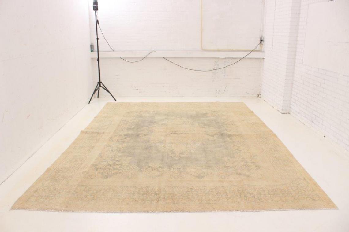 Distressed Persian Rug